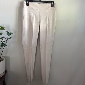 J McLaughlin Women's Pants Khaki Straight Leg Office Elastic Waist Size 6